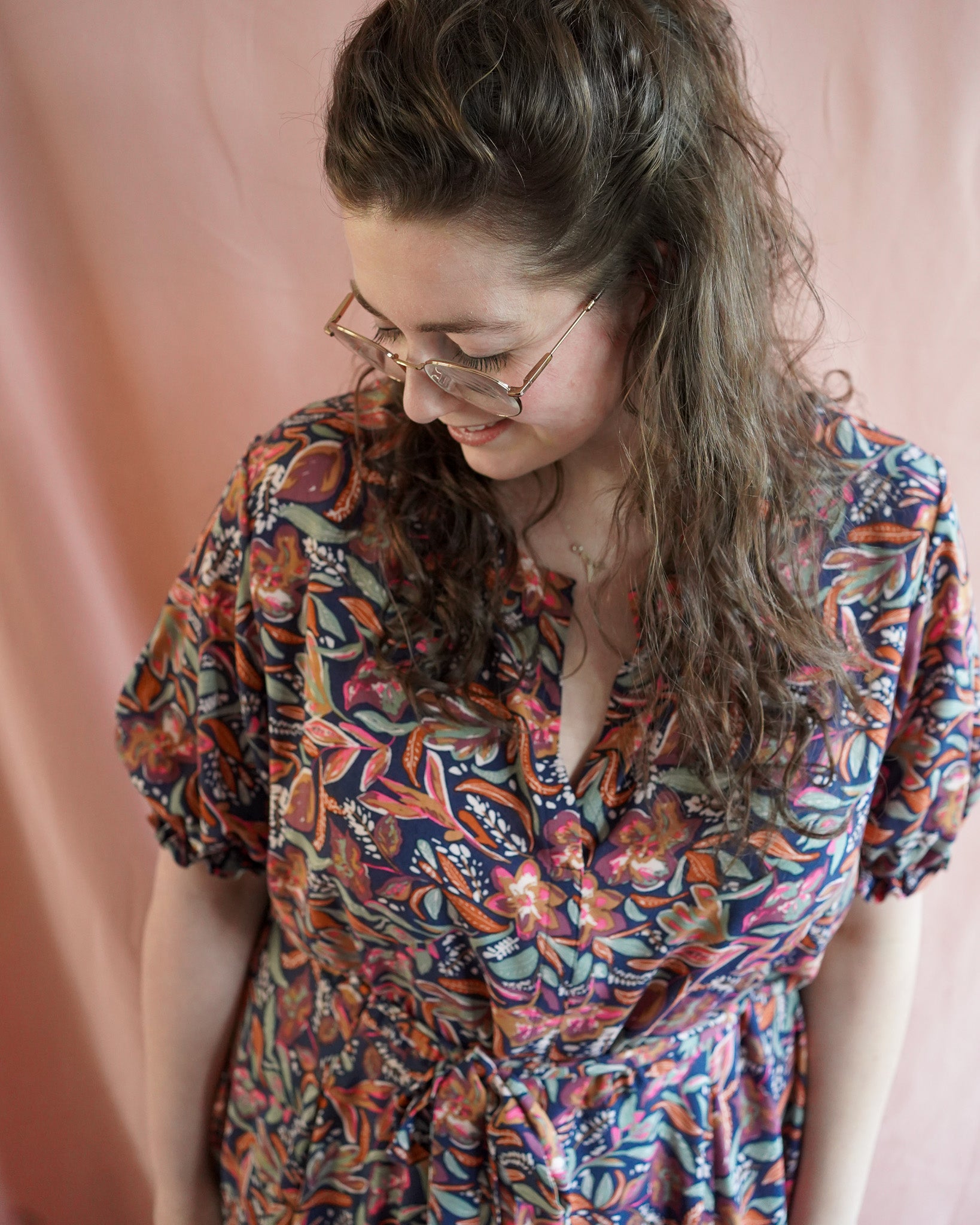 Elisa dress | Old blue