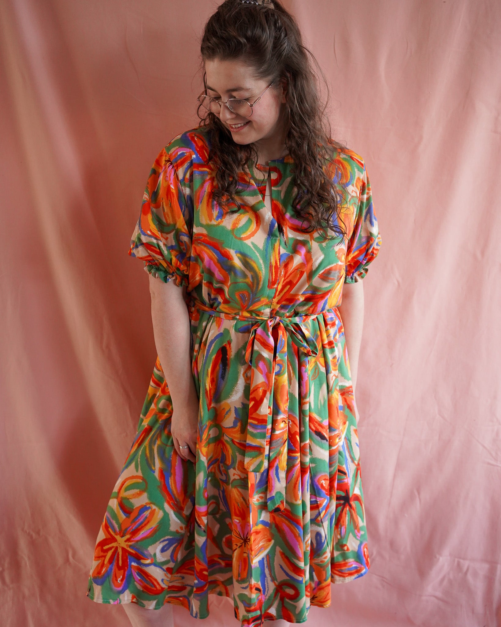 Elisa dress | Orange