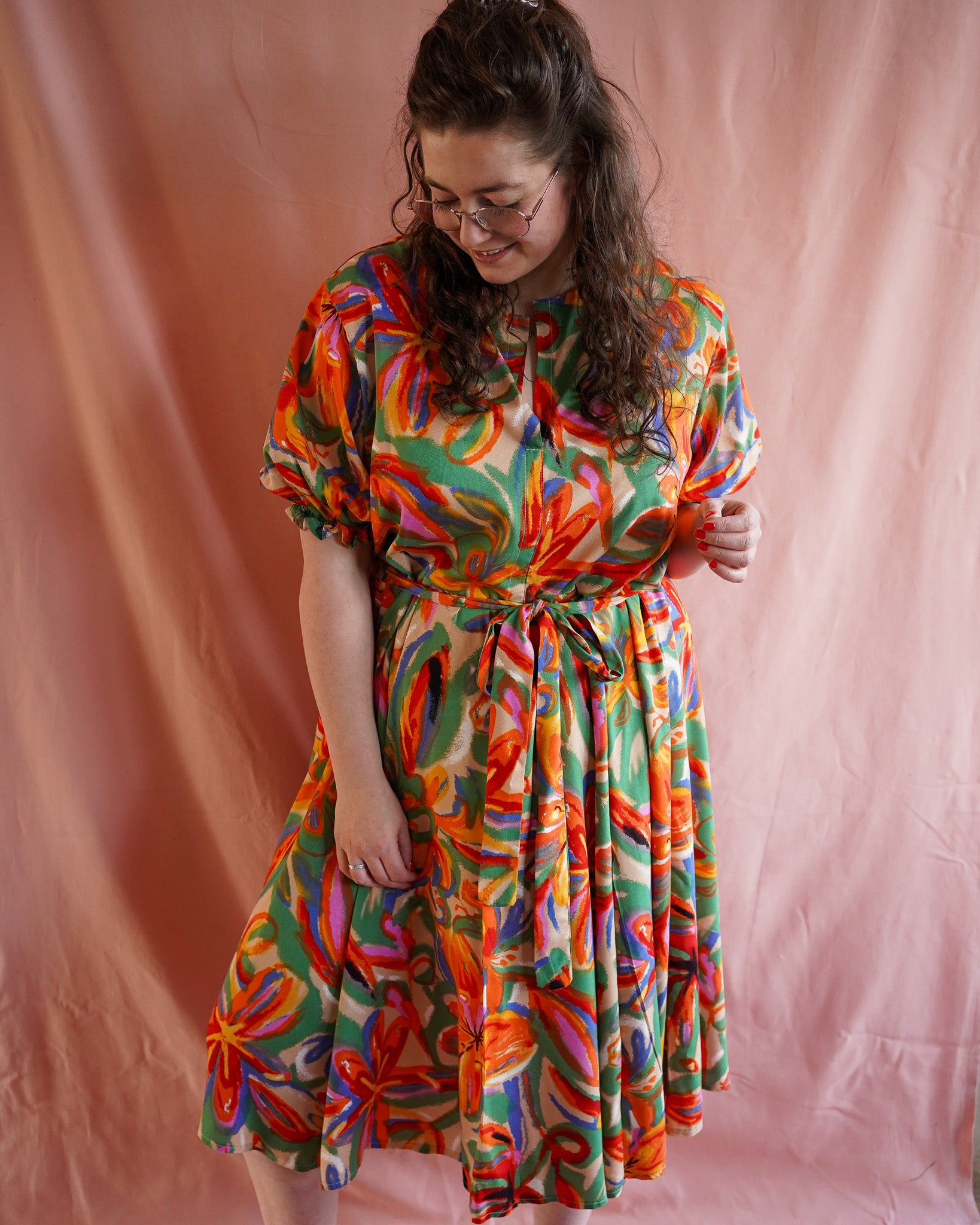 Elisa dress | Orange