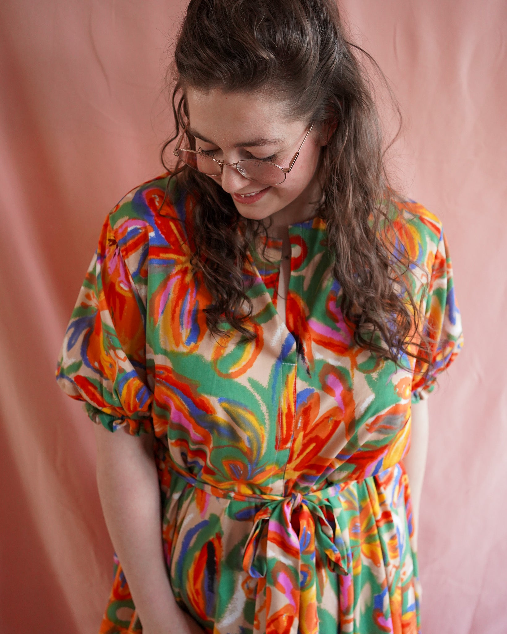 Elisa dress | Orange
