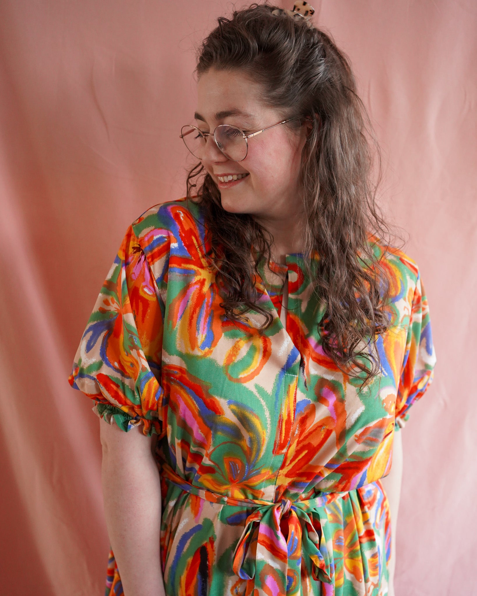 Elisa dress | Orange