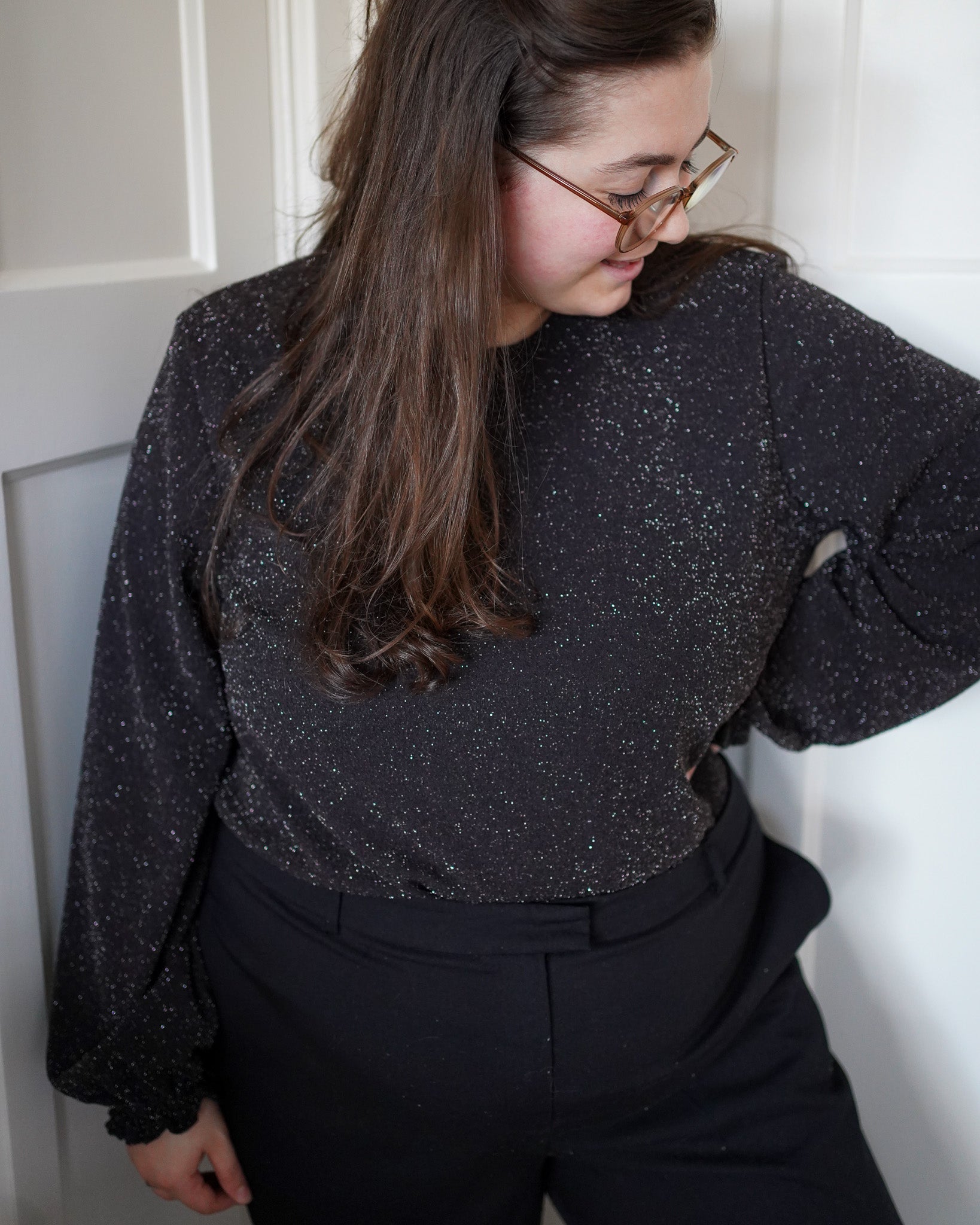 Vicky all glitter top