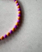 Ketting 'Orange/Purple'