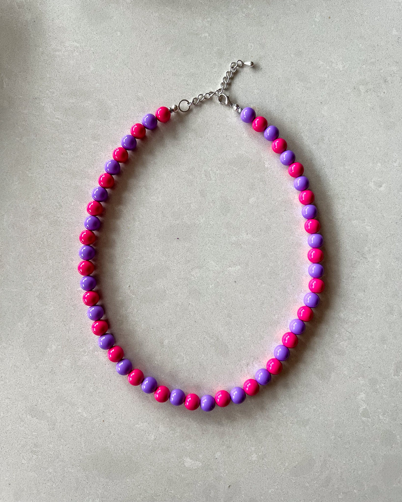 Ketting 'Lila/Pink'