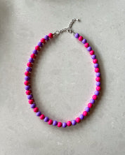 Ketting 'Lila/Pink'