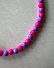 Ketting 'Lila/Pink'