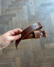 Bruine leren riem | Gutsy X Cooper & Quint