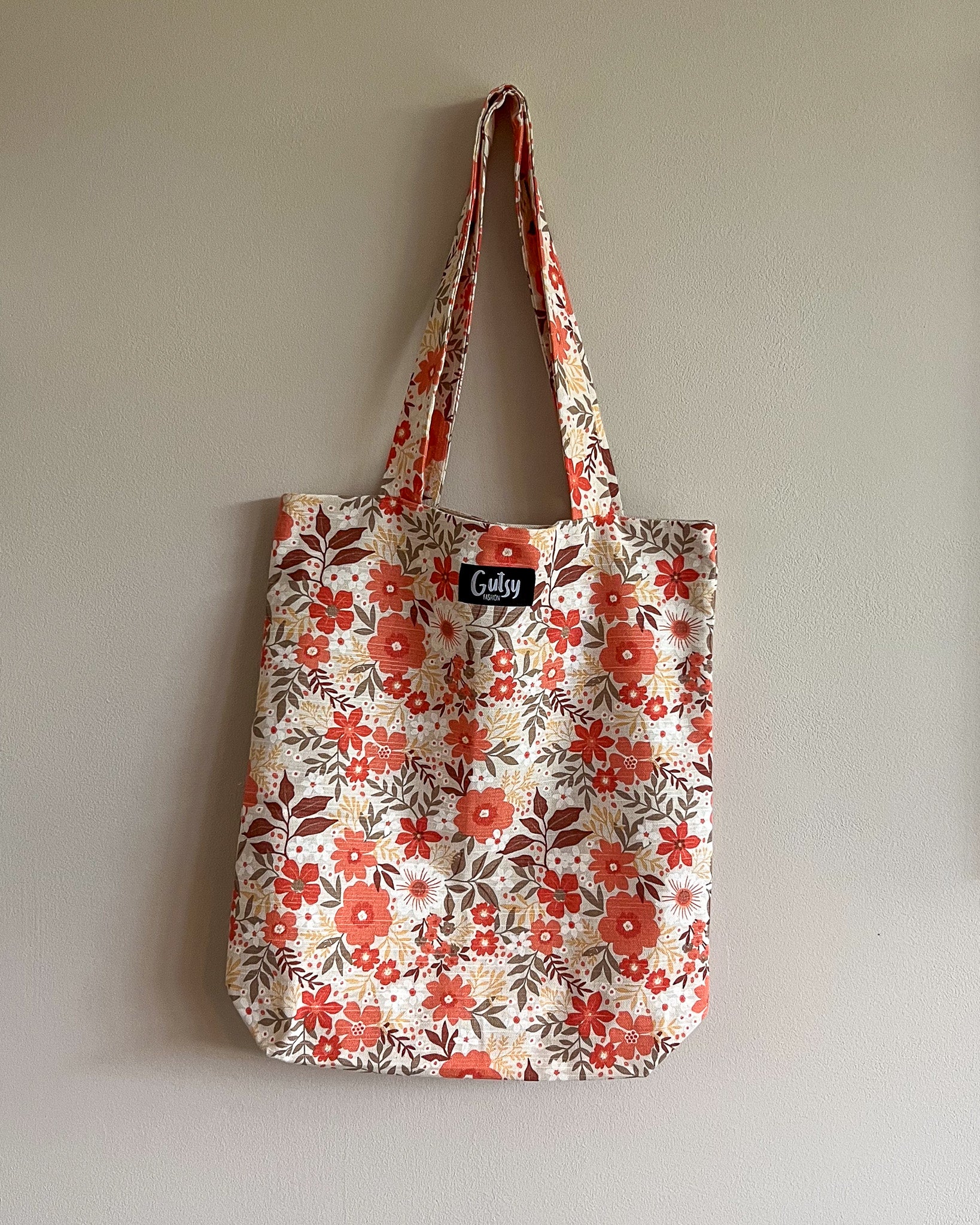 Tote bag | Flowers red