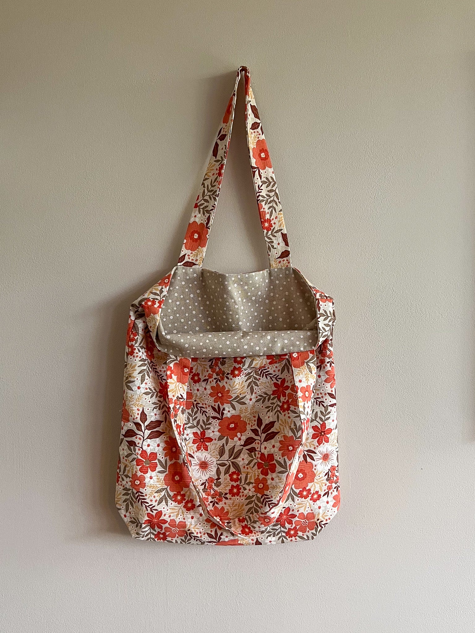 Tote bag | Flowers red