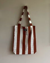 Tote bag | Brique streep