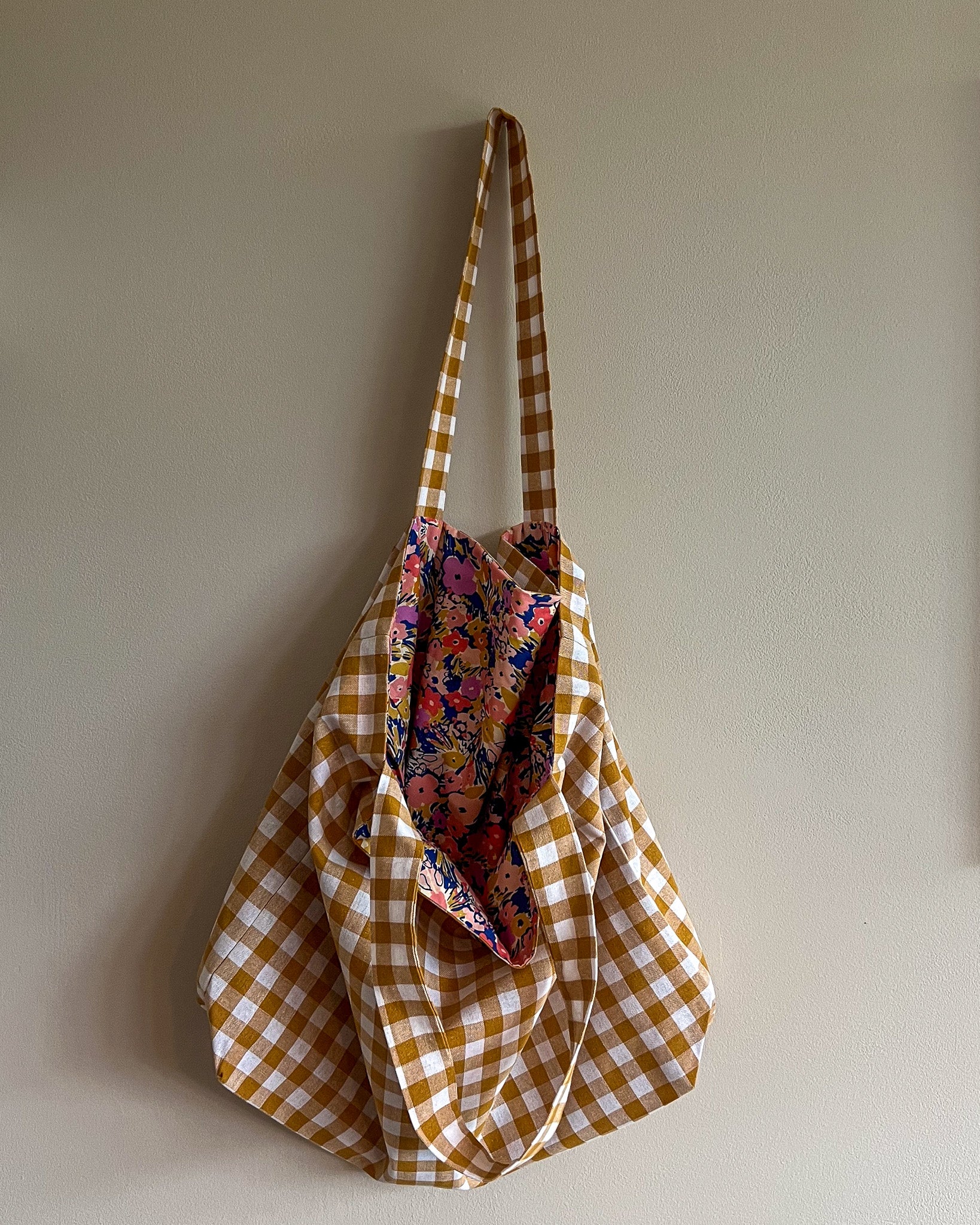 Big bag | Oker ruit