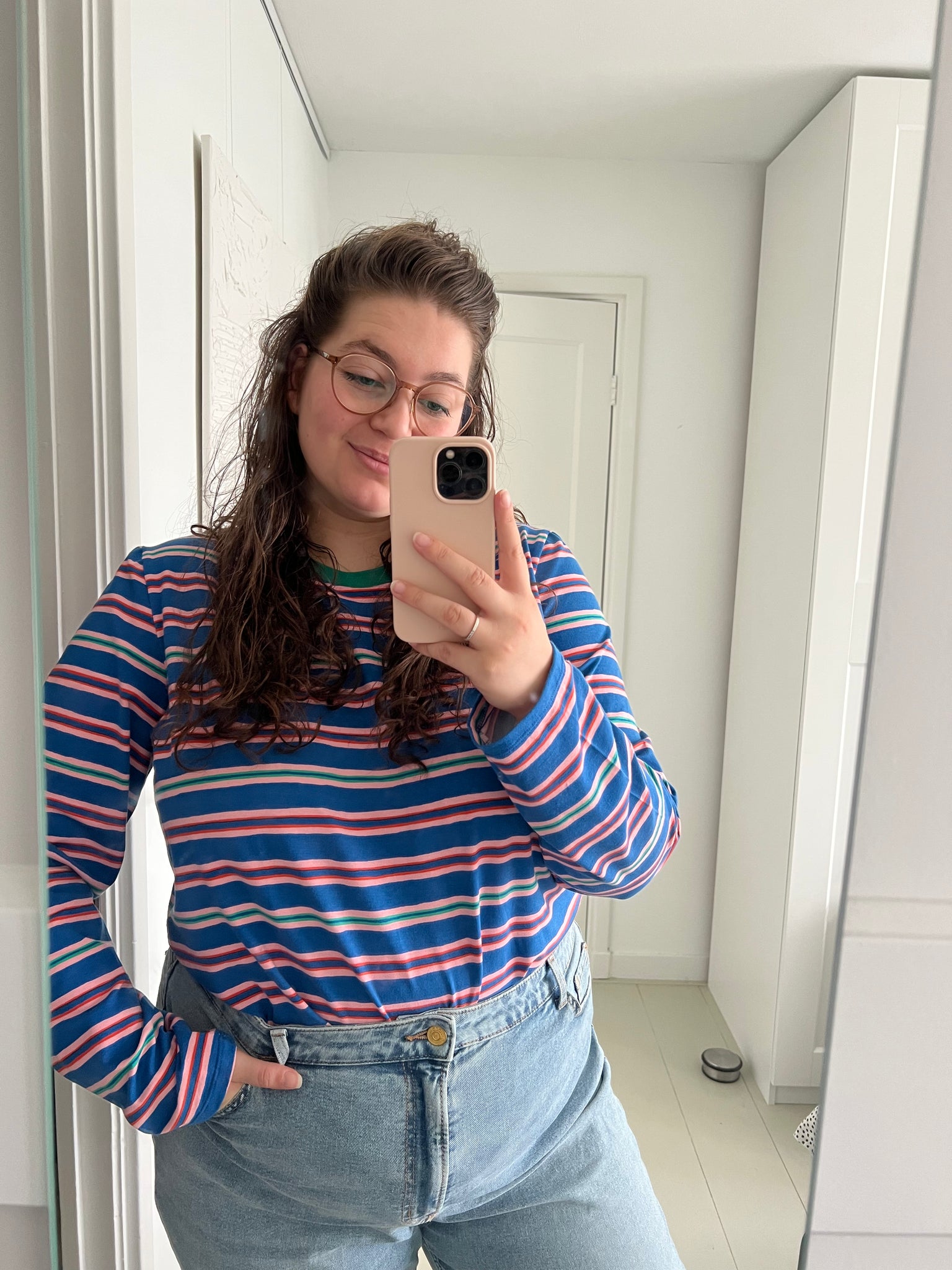 Maud blue top