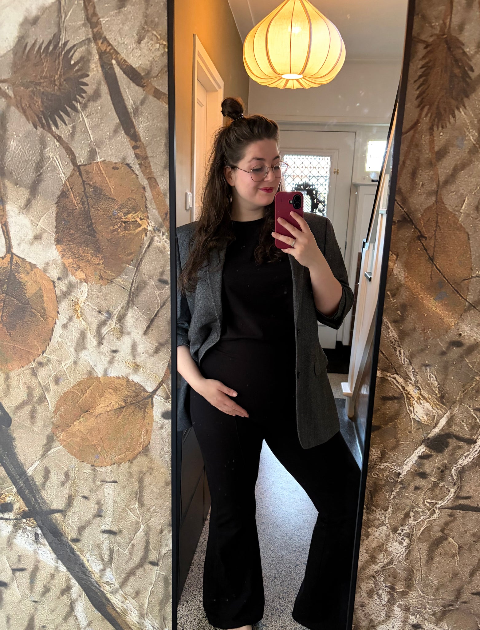 Zwangerschaps flared | Blauw