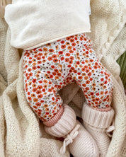 Newborn broekje | Bloemen herfst