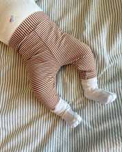 Newborn broekje | Streep bruin