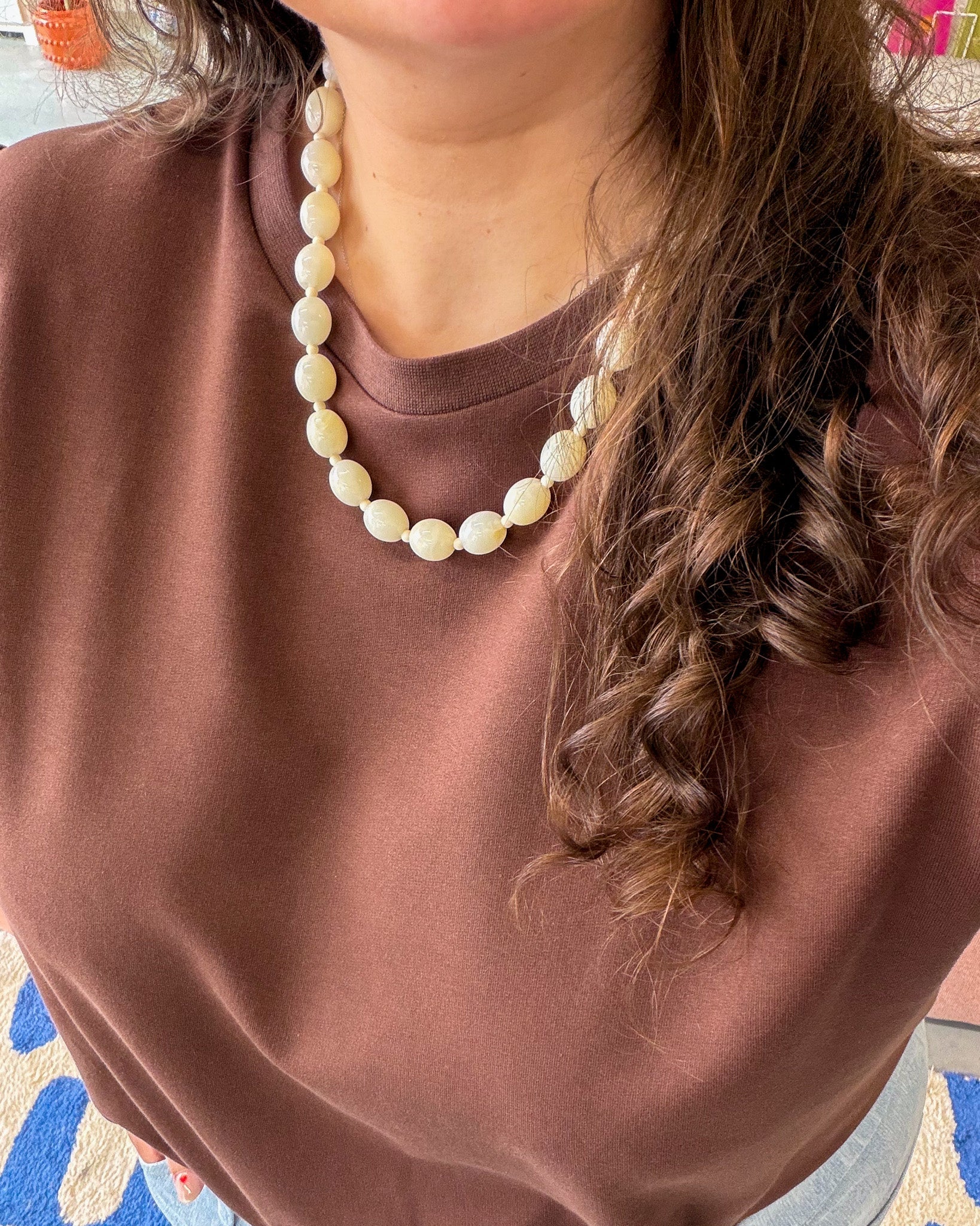 Ketting pastel | Creme