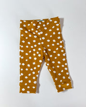 Newborn broekje oker stip