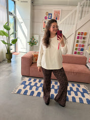 Custom top | Effe kleuren in V-hals of rond