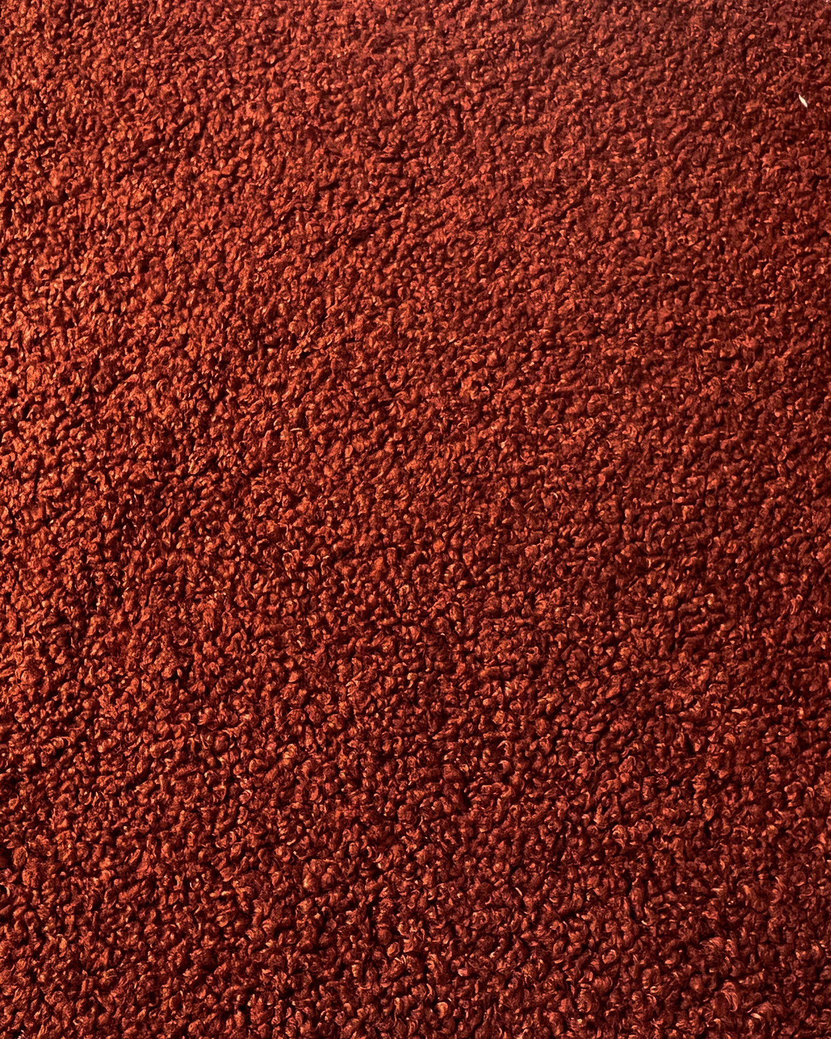 Kids gilet teddy (brique)