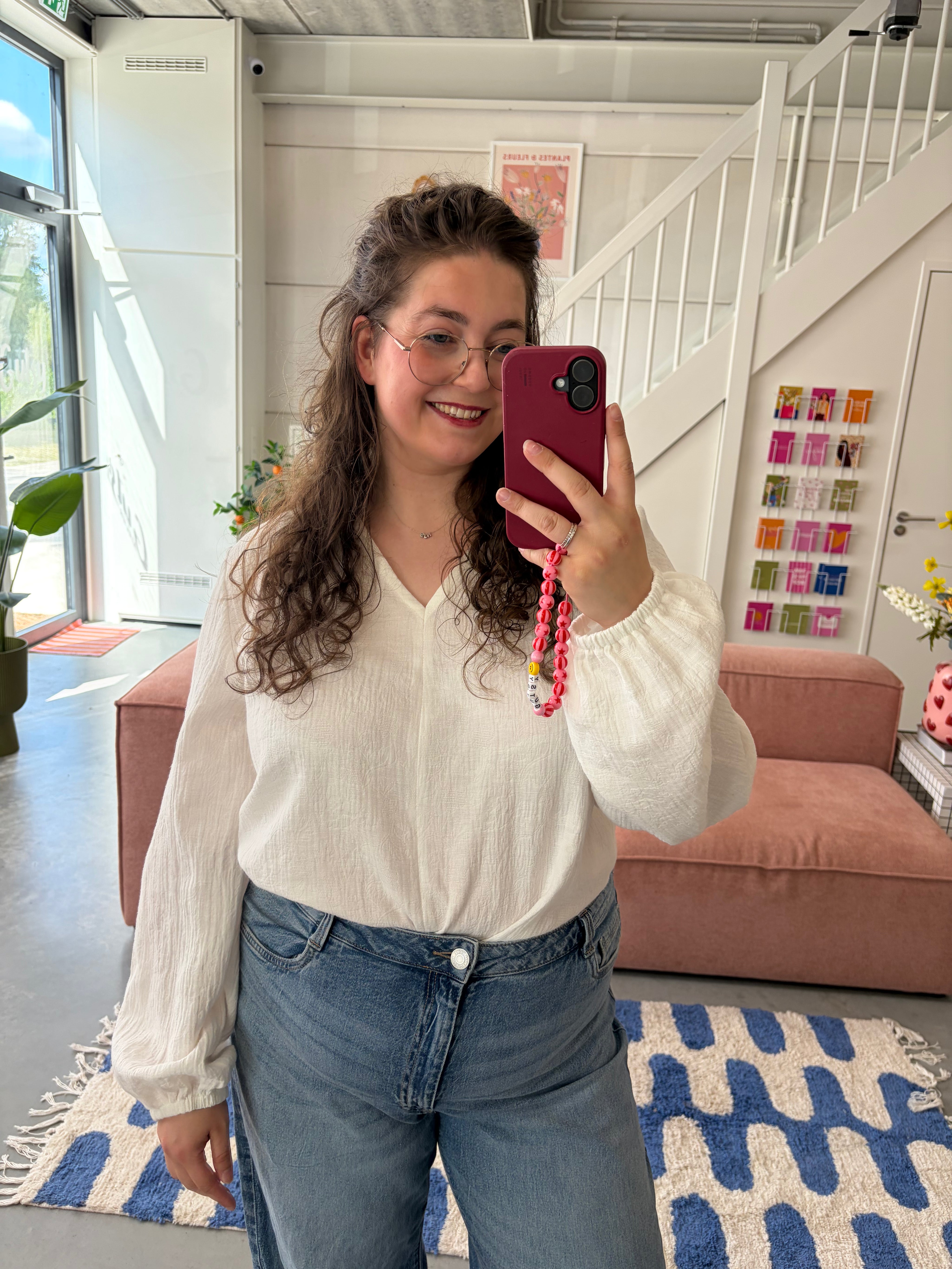 Kiki blouse | Wit