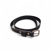 Zwarte leren riem | Gutsy X Cooper & Quint
