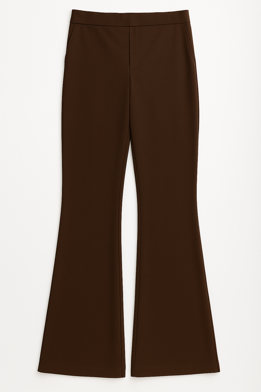 Flared pantalon Lizz | Bruin