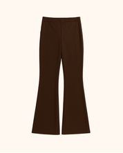 Flared pantalon Lizz | Bruin