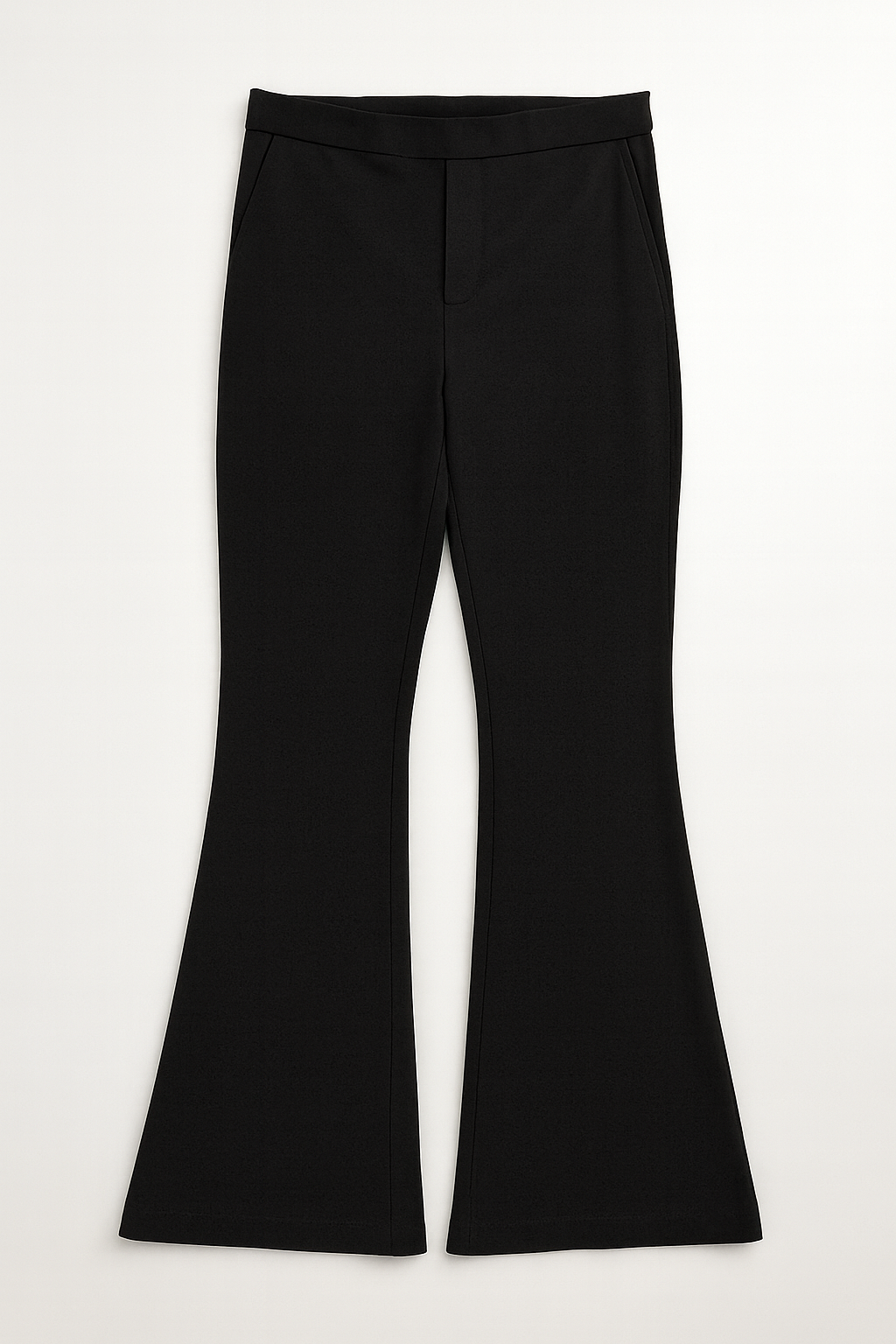 Flared pantalon Lizz | Zwart