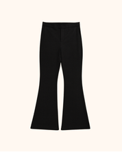 Flared pantalon Lizz | Zwart