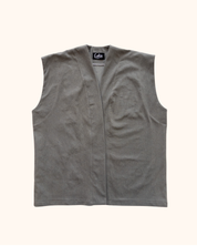 Merel gilet | Grijs jeans