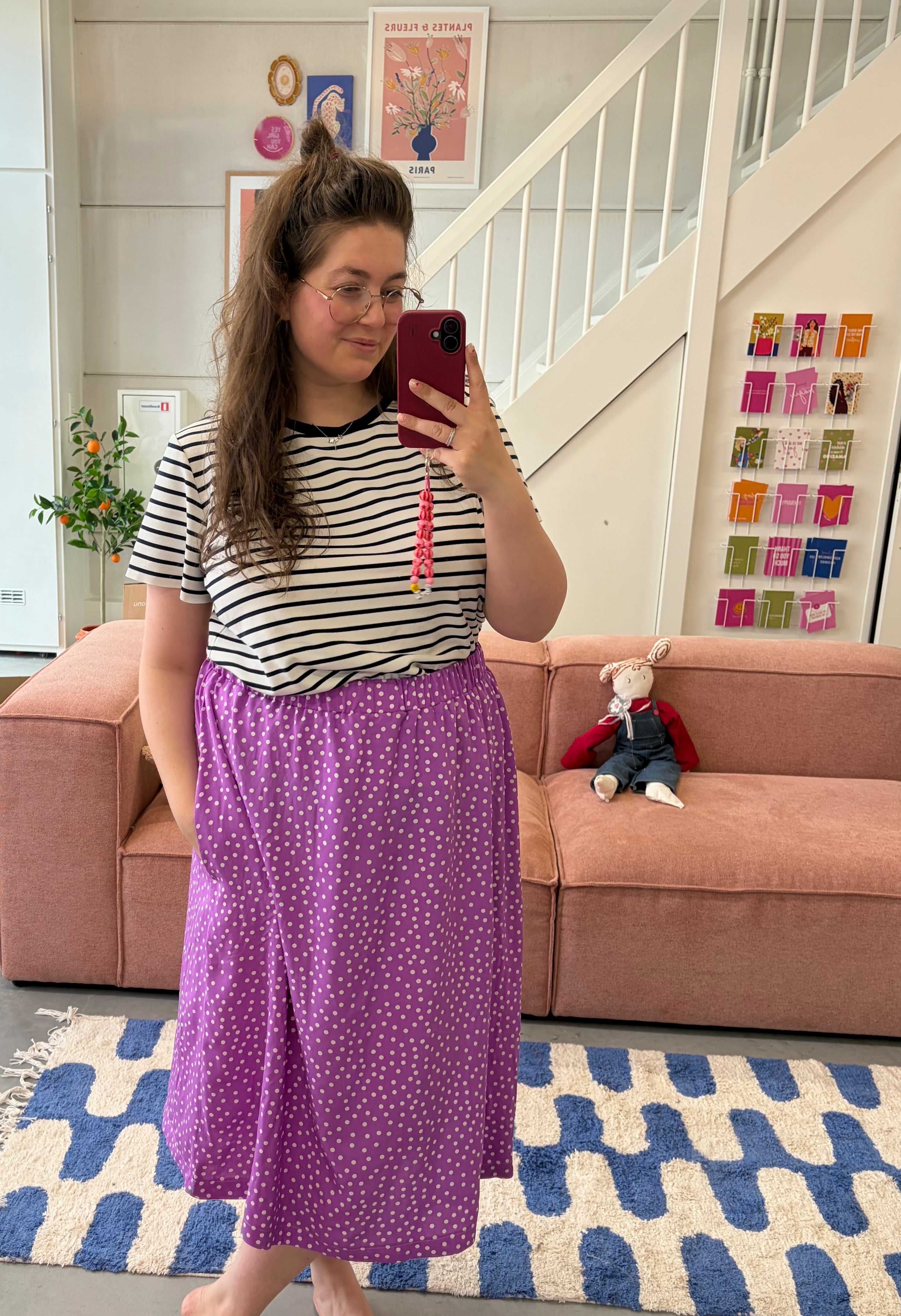 Rok Sarah | Paarse stip