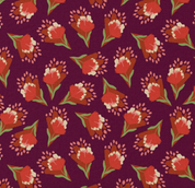 Scrunchie | Bordeaux rozen