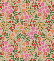 Sjaaltje | Roze bloemenveld