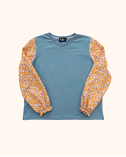 Top Vicky | Jeans bloemen