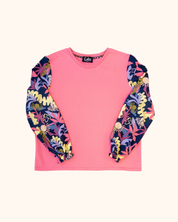 Top Vicky | Roze/navy