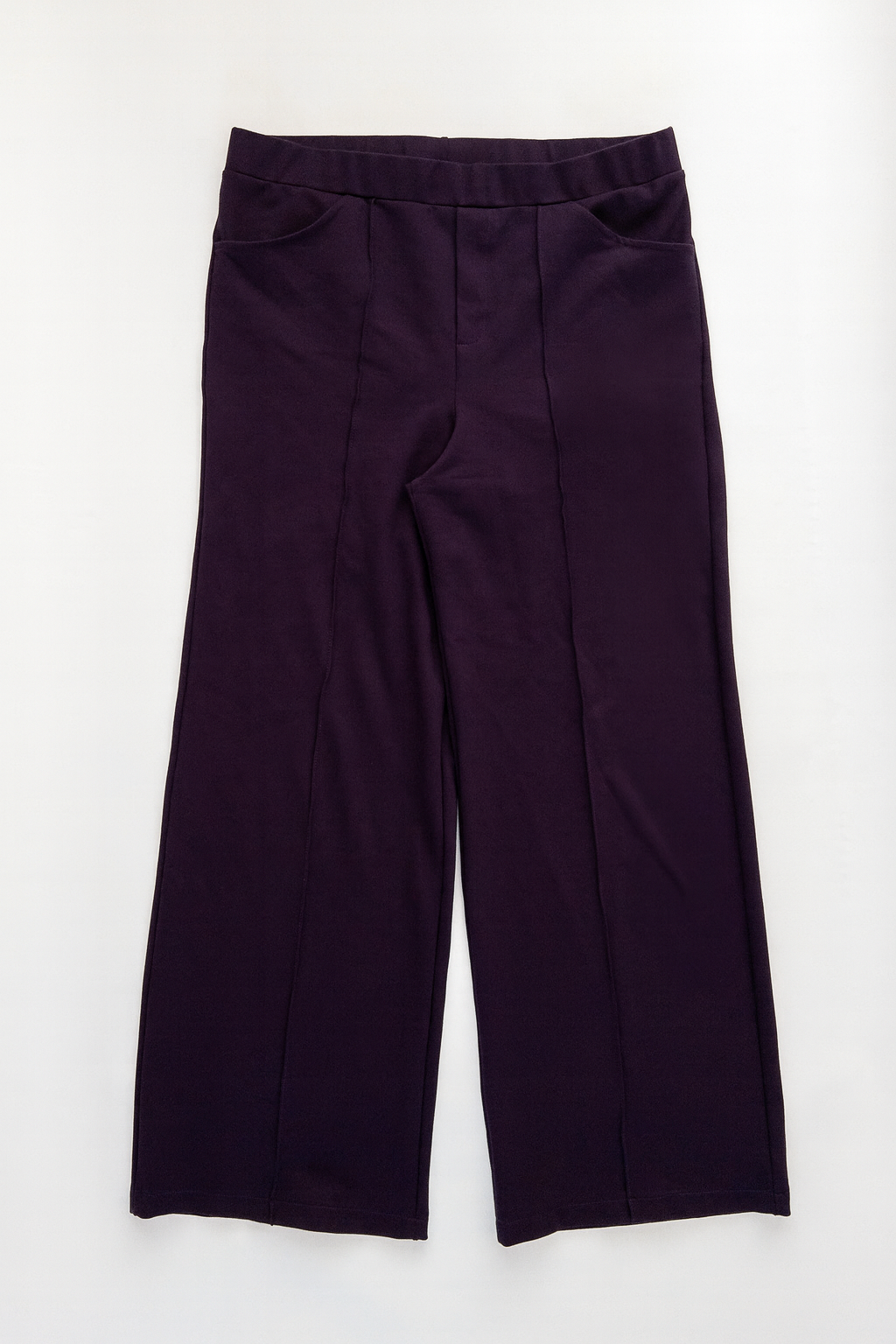 Wide pantalon Zoey | Aubergine