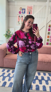 Kiki blouse | Bloemen