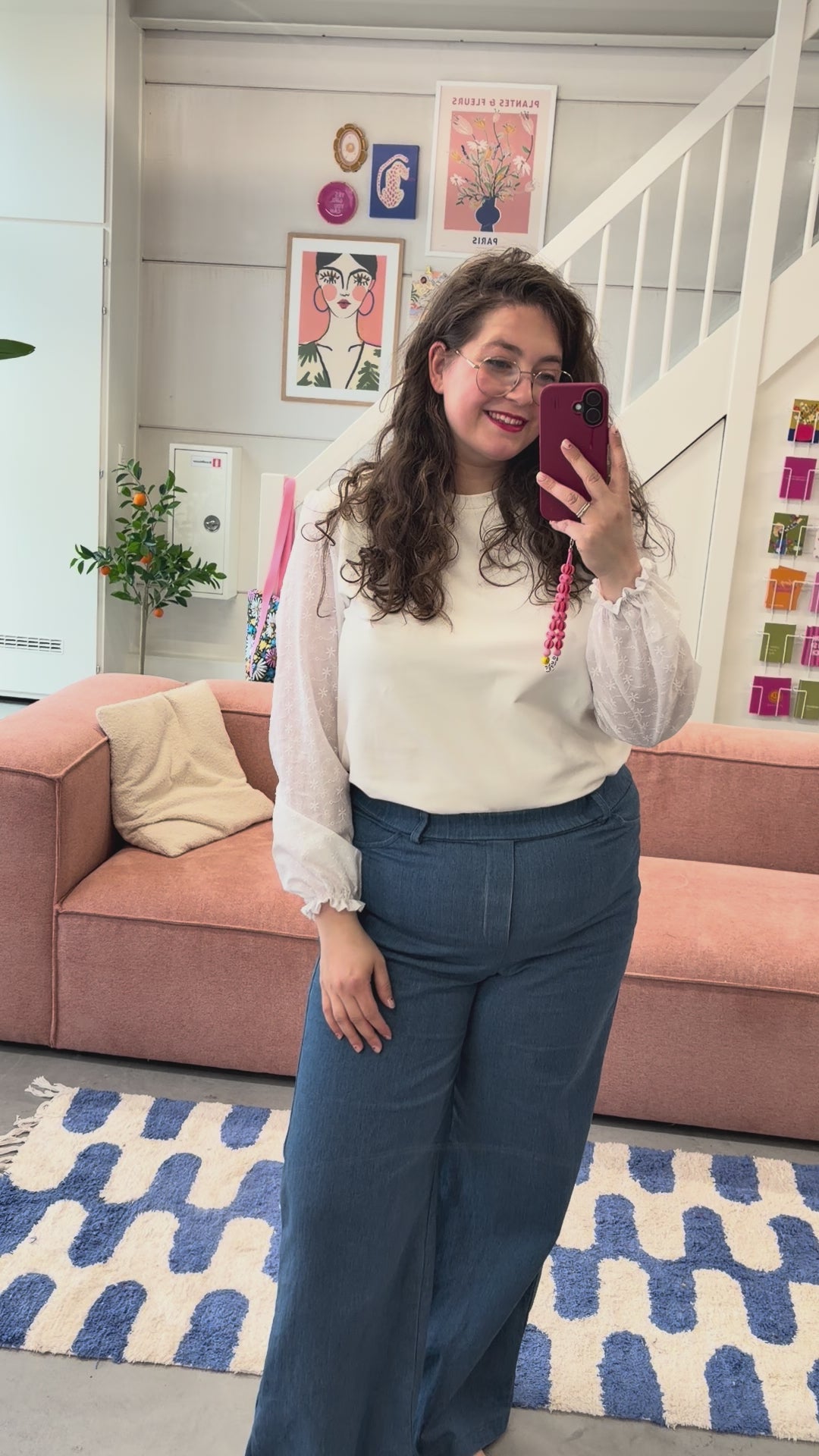 Top Vicky | Broderie