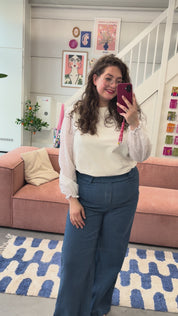 Top Vicky | Broderie