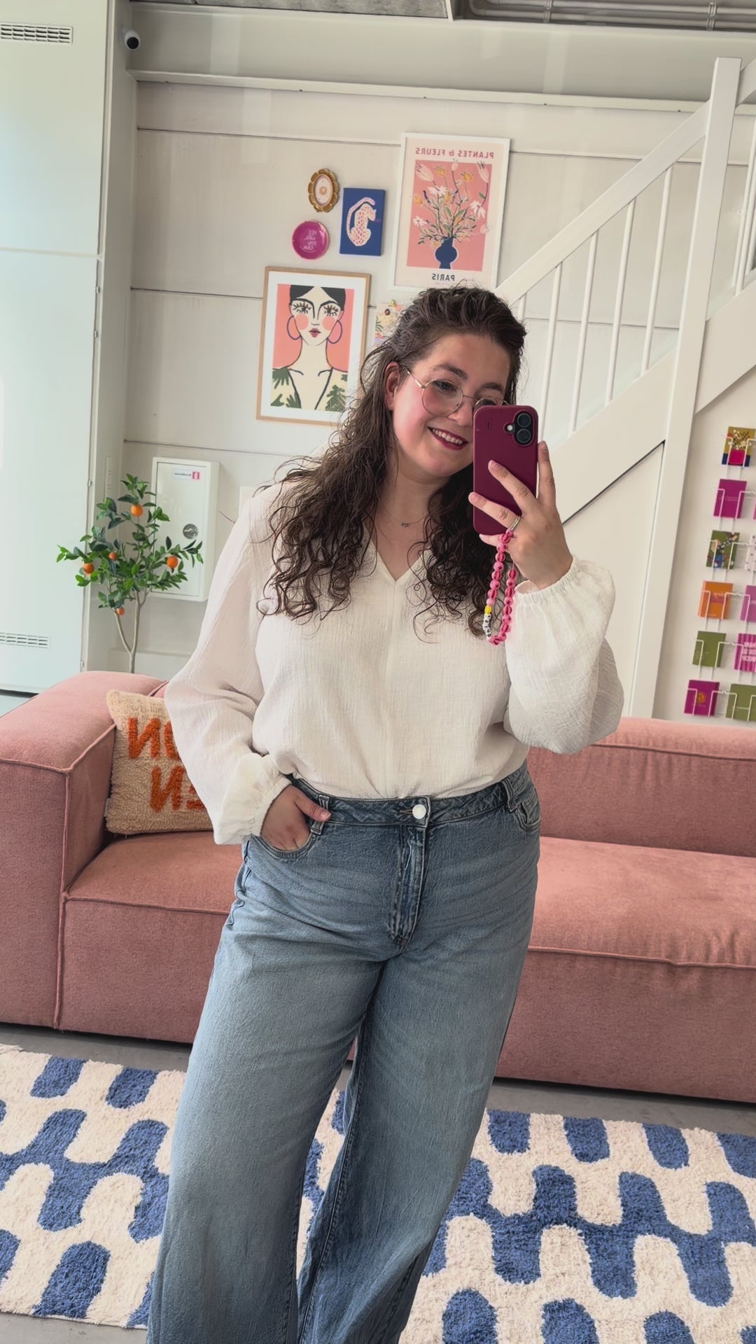 Kiki blouse | Wit