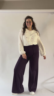 Sophie blouse | geborduurde hartjes