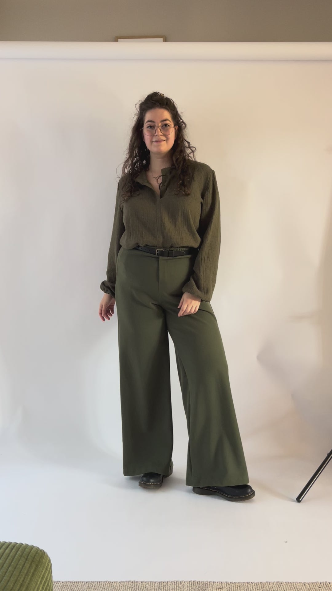 Pantalon Sanne | legergroen