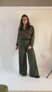 Pantalon Sanne | legergroen
