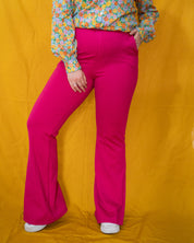 Flared pantalon Lizz | Bordeaux