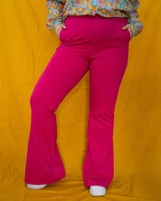 Flared pantalon Lizz | Petrol