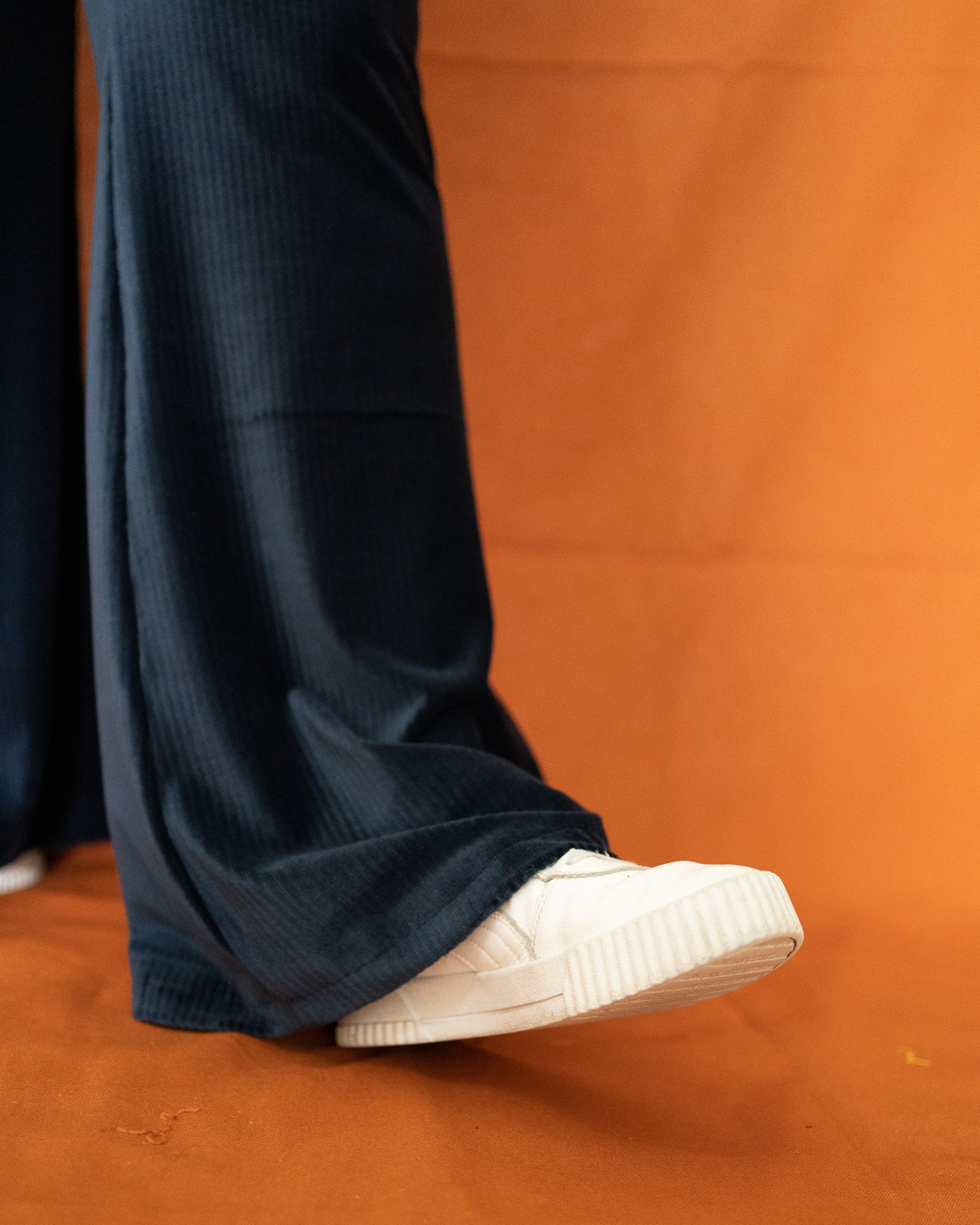 Puck (navy) Flared pants